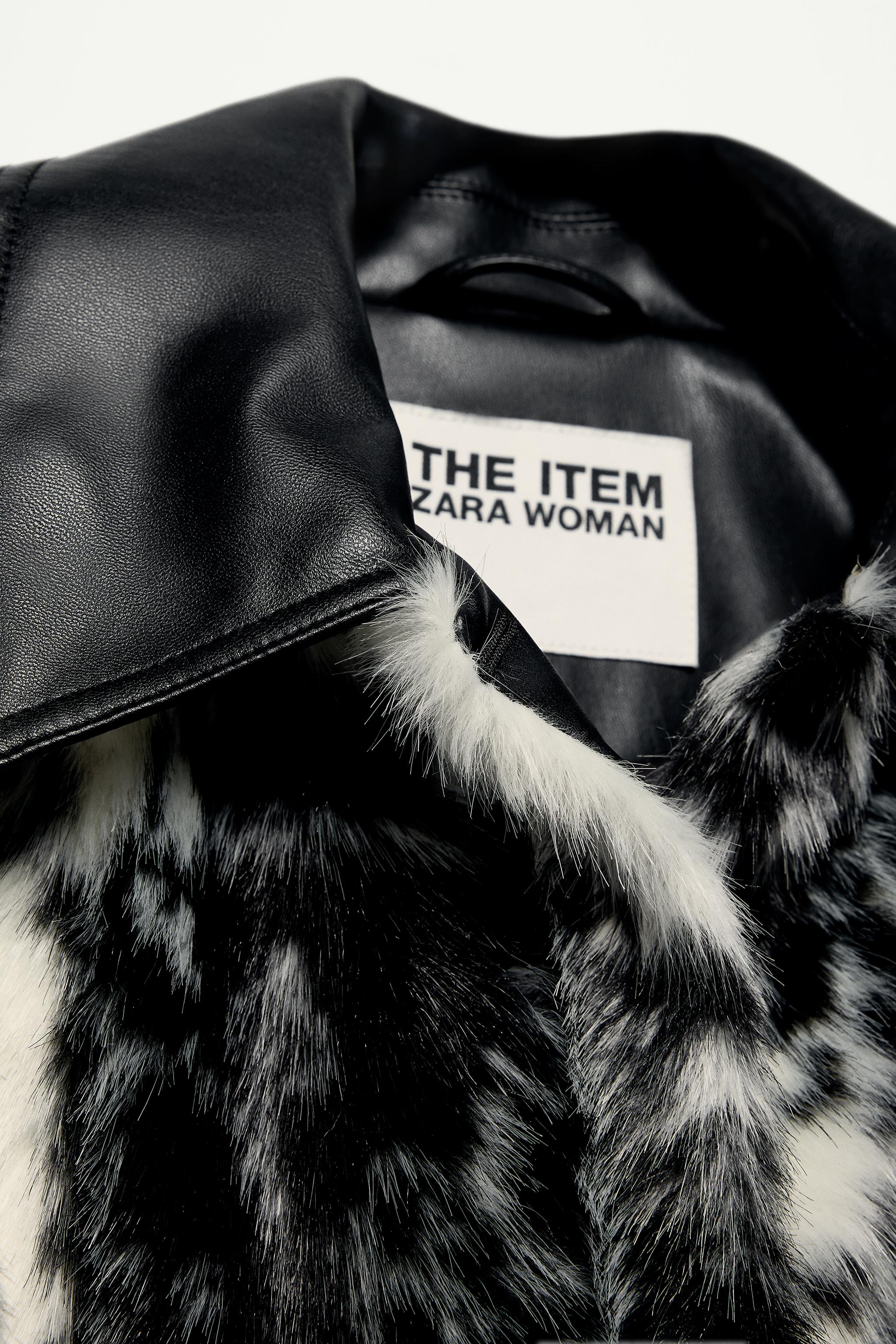 ANIMAL PRINT COAT - THE ITEM ZARA WOMAN